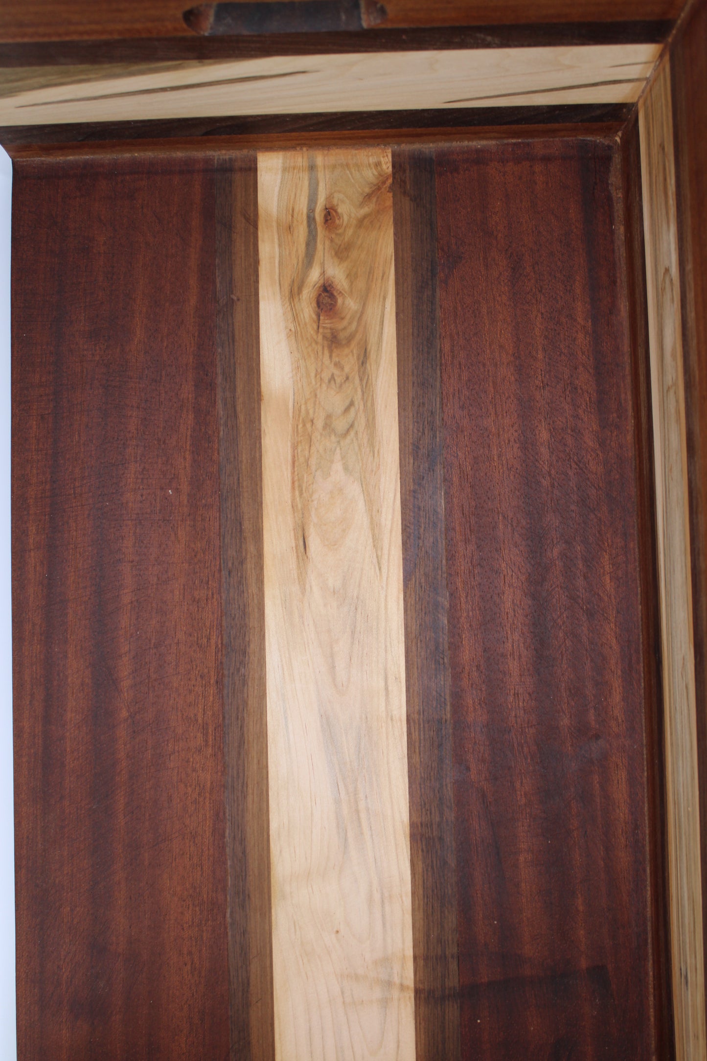 Hardwood BBQ Chopping Box #042