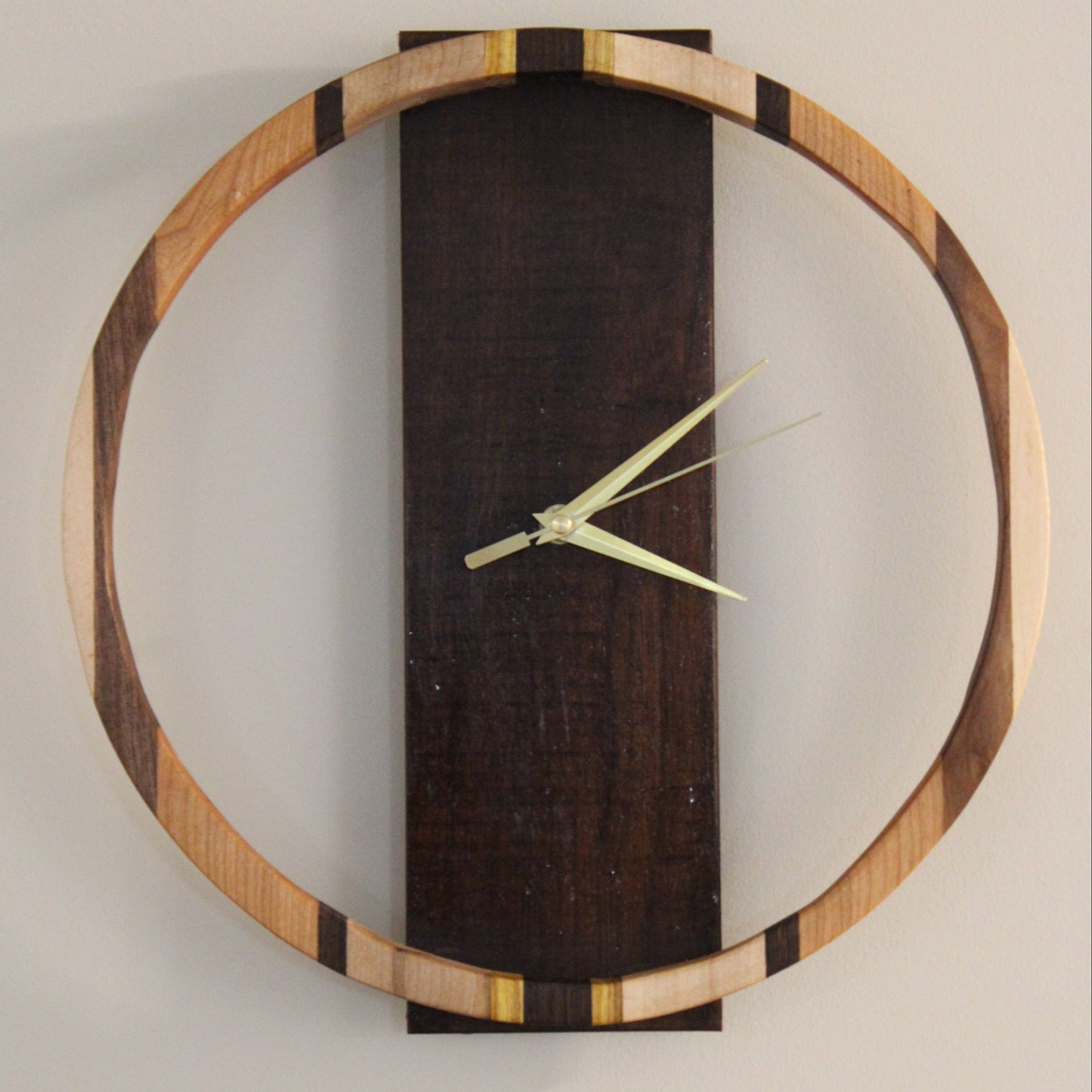 Hardwood Clock #072
