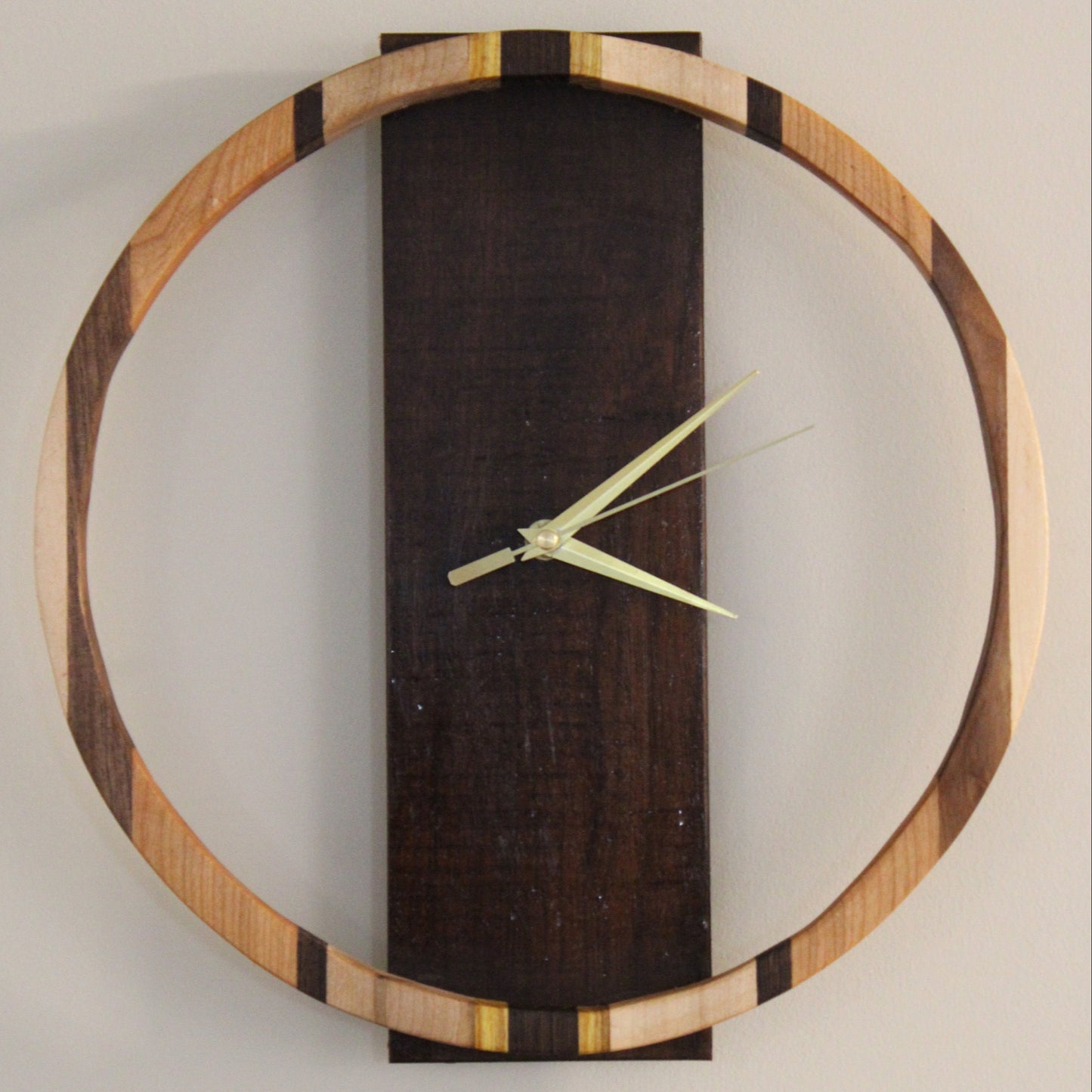 Hardwood Clock #072