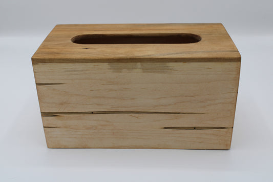 Hardwood Tissue Box Holder #121