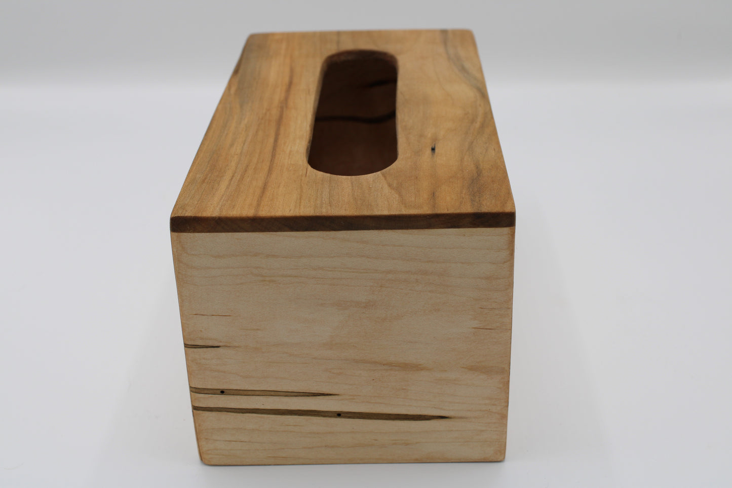 Hardwood Tissue Box Holder #121