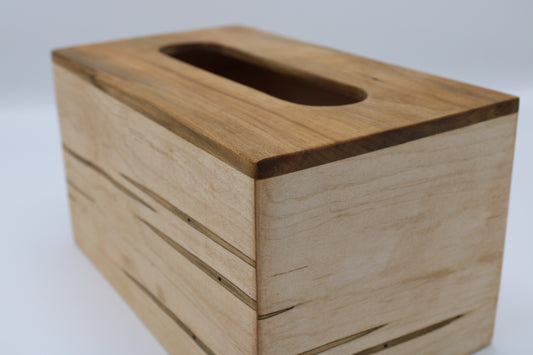 Hardwood Tissue Box Holder #121