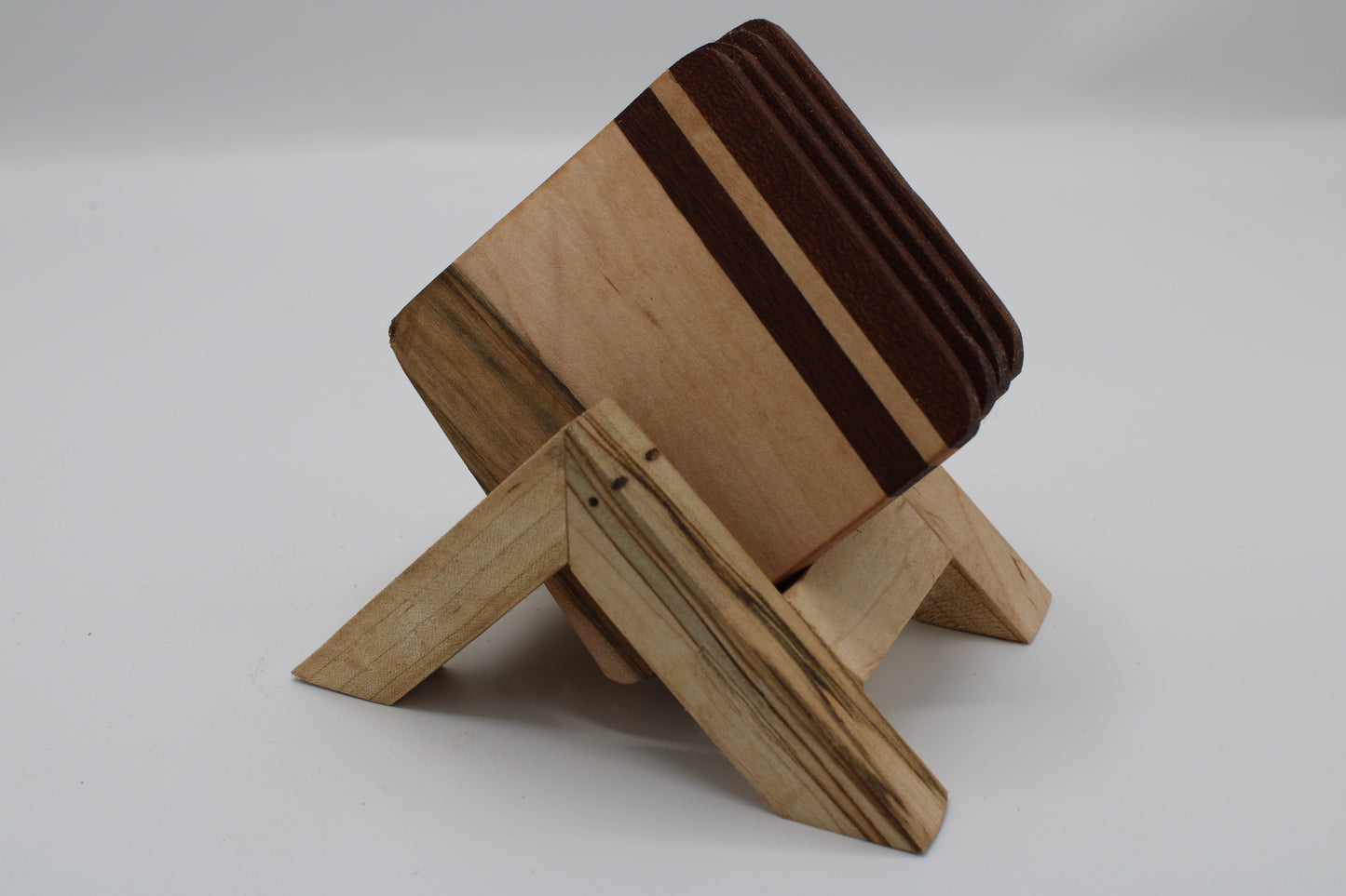 Hardwood Coasters #137