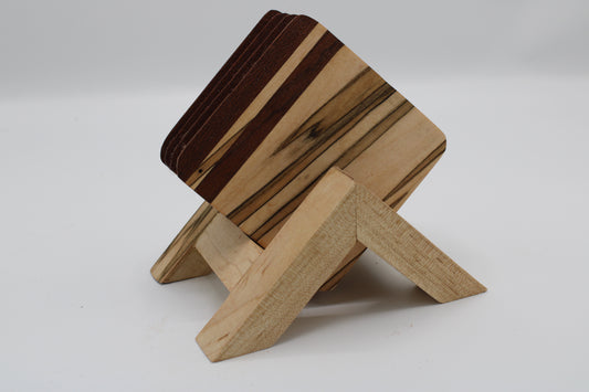 Hardwood Coasters #137