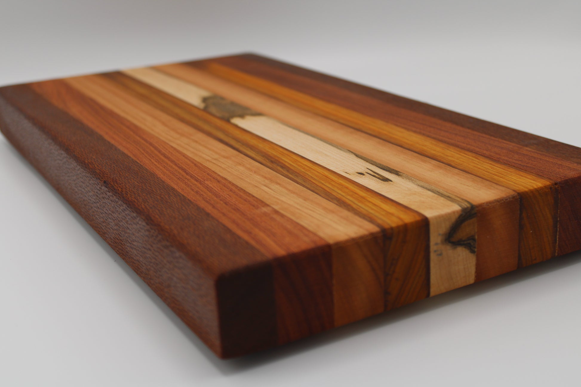 Design #024 wood used Leopardwood, Bubinga, Red Grandis, Canarywood, Wormy Red Maple 12.75x8.5x1.12