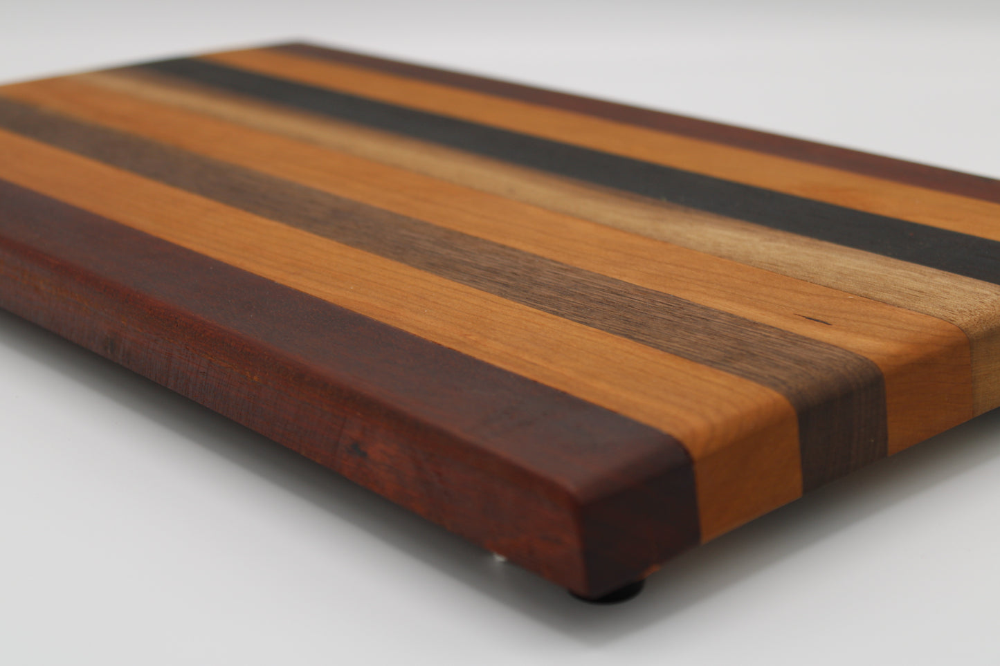 Design #002 wood used Cherry, Bloodwood, Wenge and Walnut 17.75x10.x1