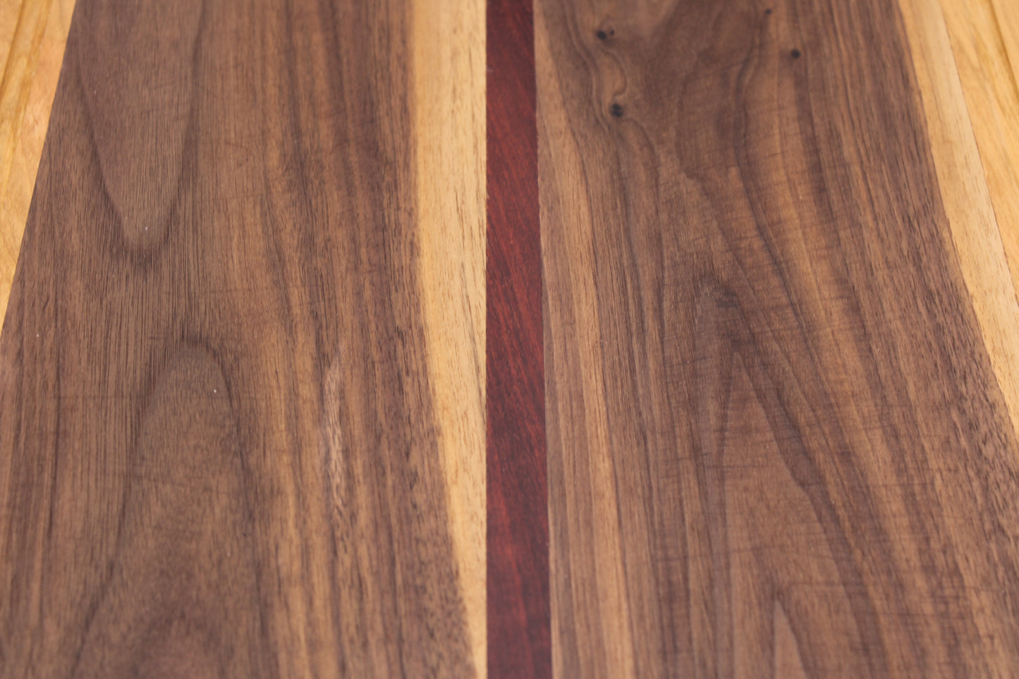 Design #005 wood used Cherry, Bloodwood and Walnut 15.75x14.3x1