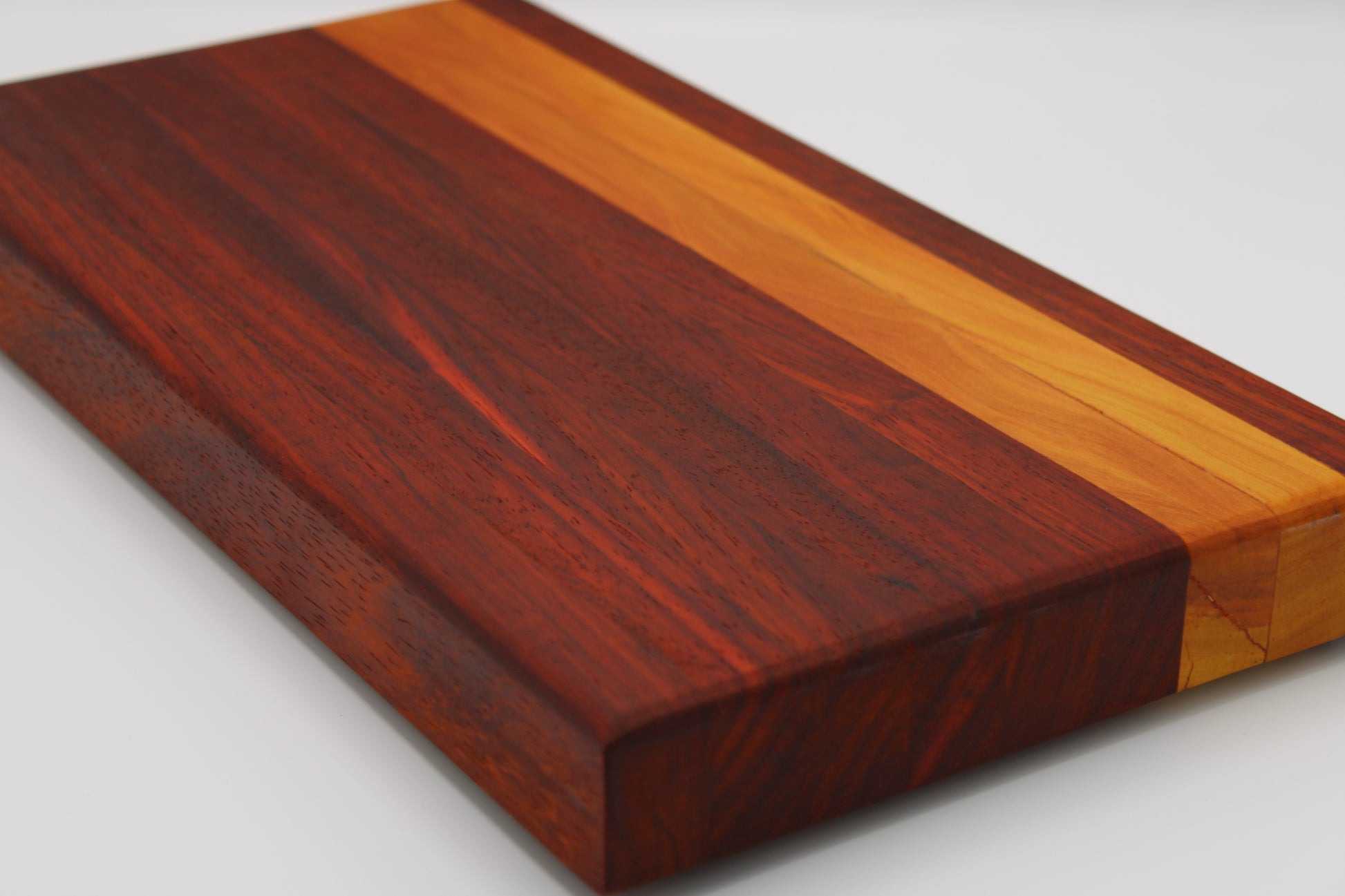 Design #036 wood used Padauk and Yellowheart 16x8.5x1.5