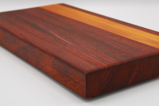 Design #036 wood used Padauk and Yellowheart 16x8.5x1.5