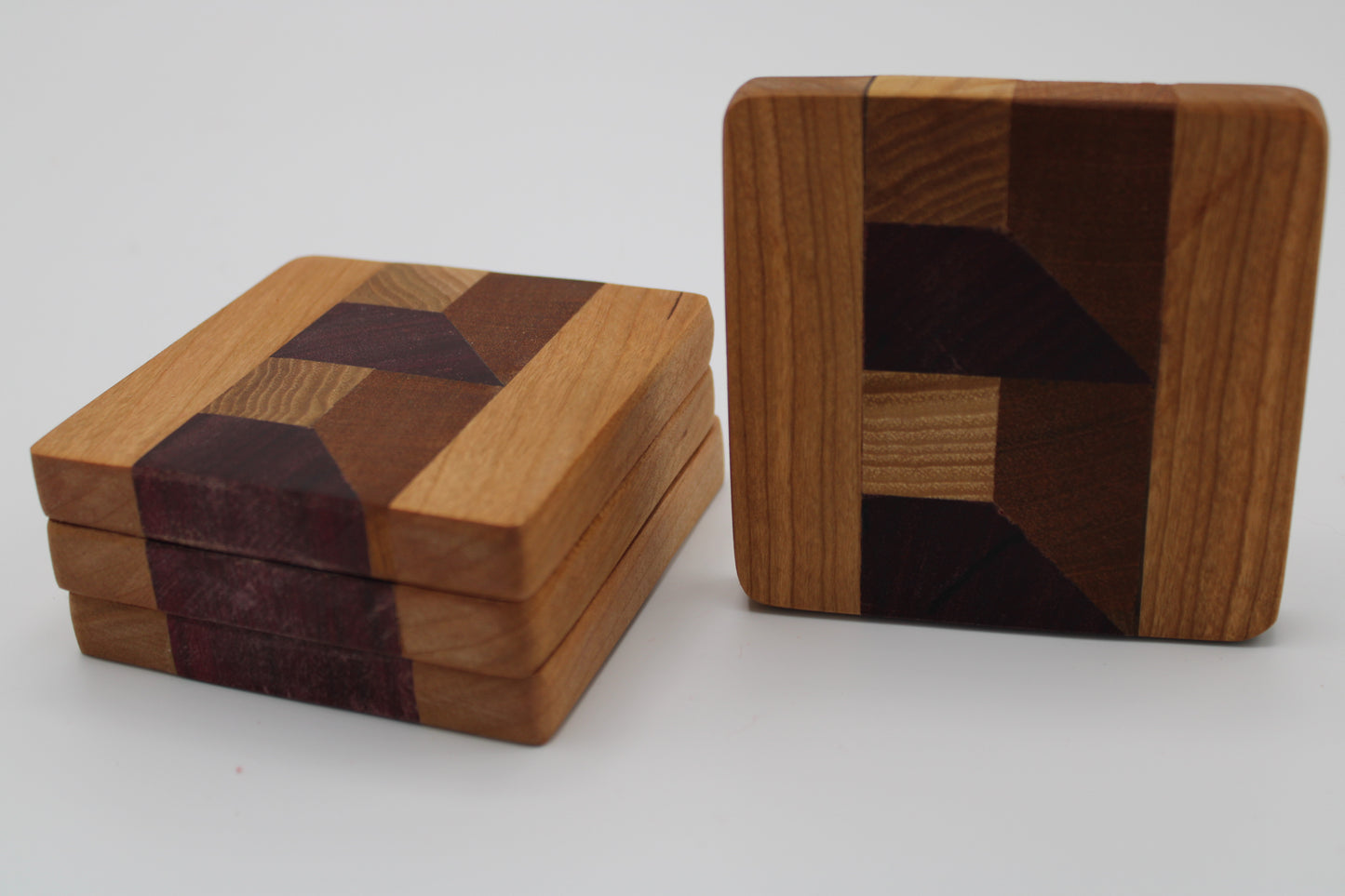 Hardwood Coasters #13