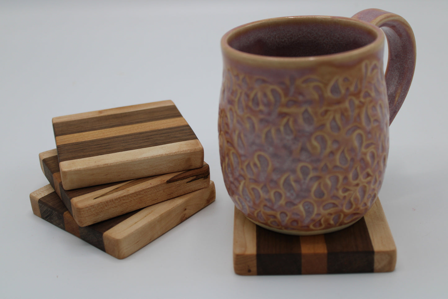 Hardwood Coasters #12