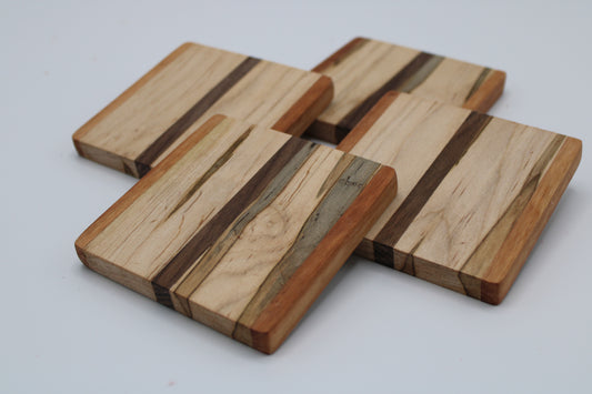 Hardwood Coasters #02