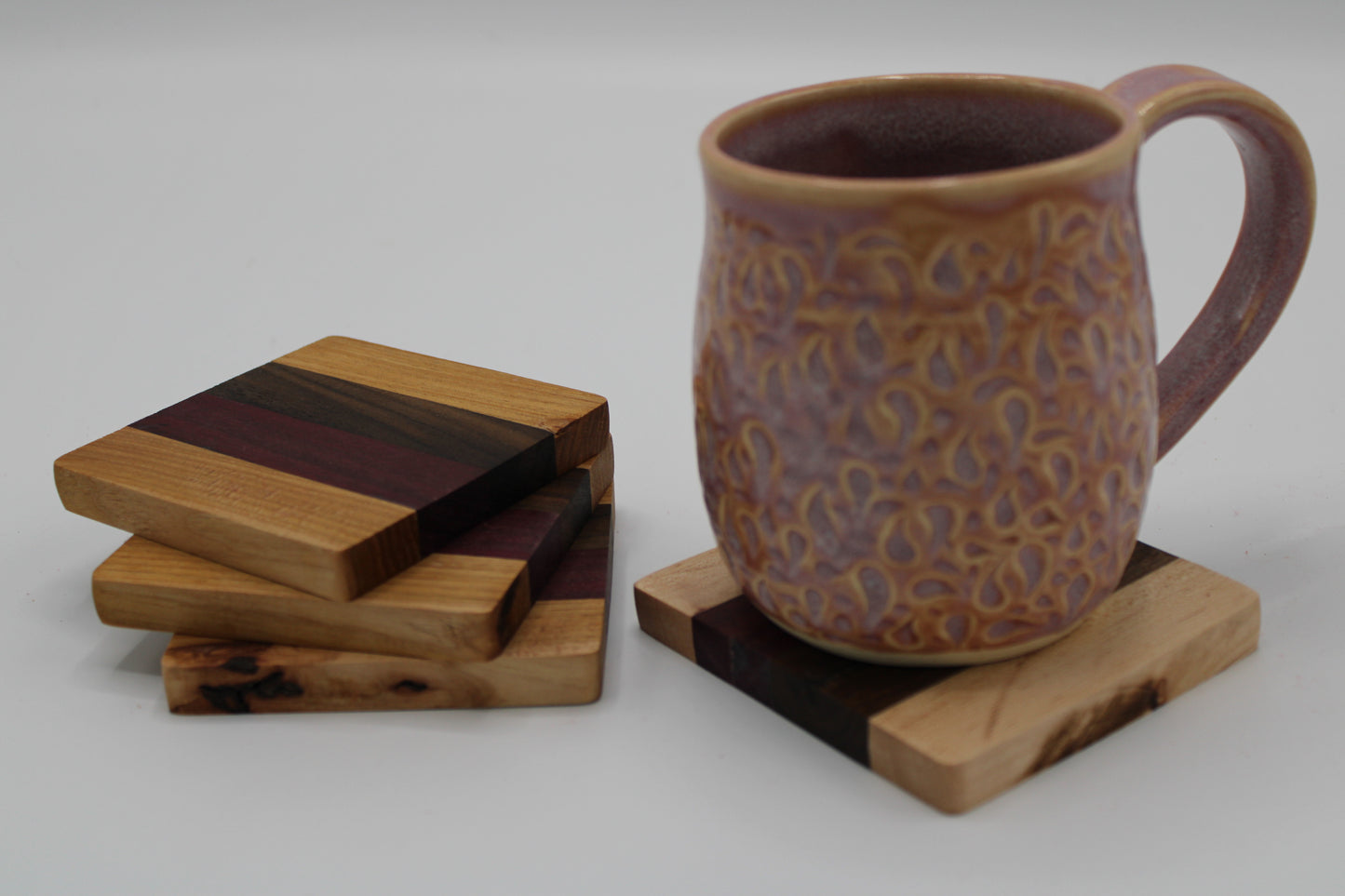 Hardwood Coasters #19