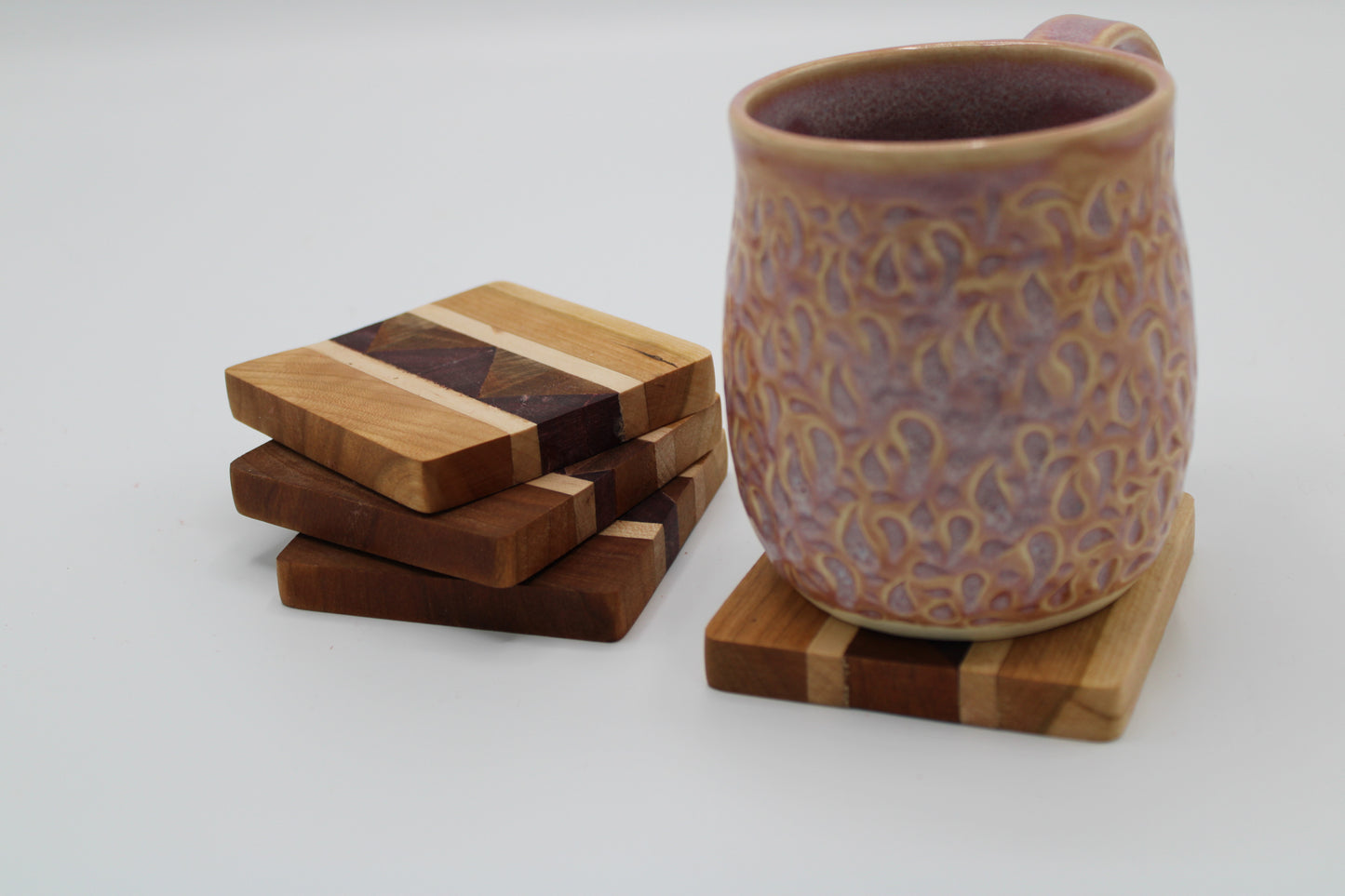 Hardwood Coasters #18