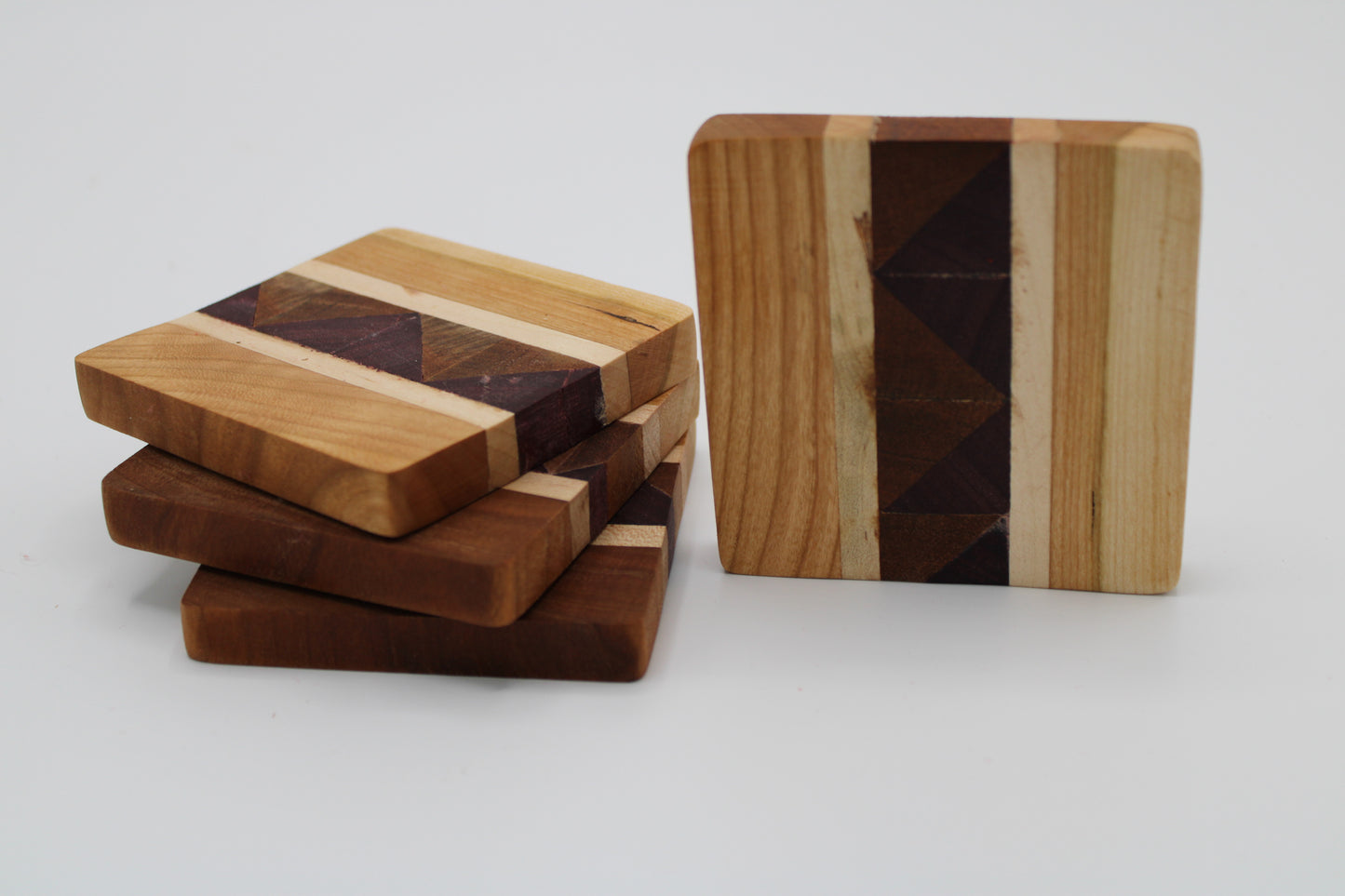 Hardwood Coasters #18