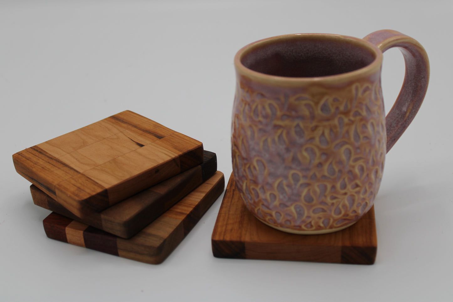 Hardwood Coasters #17