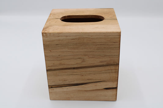 Hardwood Tissue Box Holder #122