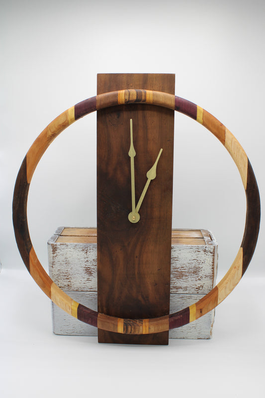 Hardwood Clock #118