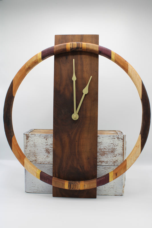 Hardwood Clock #118