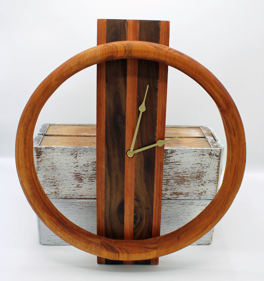 Hardwood Clock #119