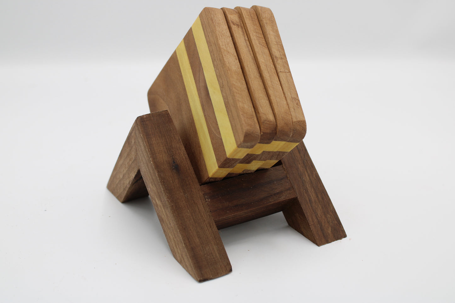Hardwood Coasters #136