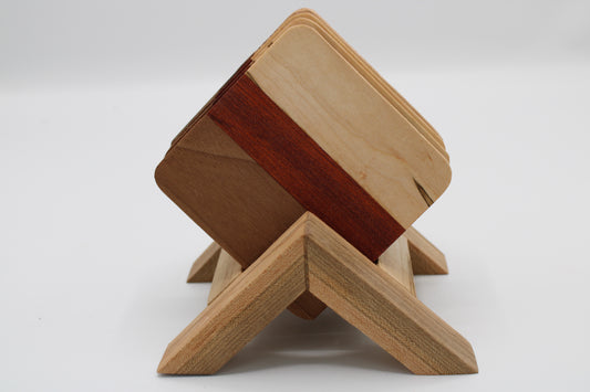 Hardwood Coasters #138